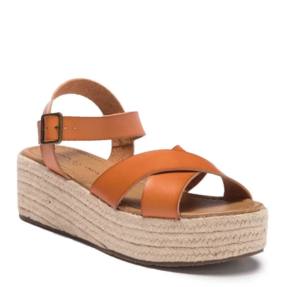 Rock and candle platform espadrilles sandals
